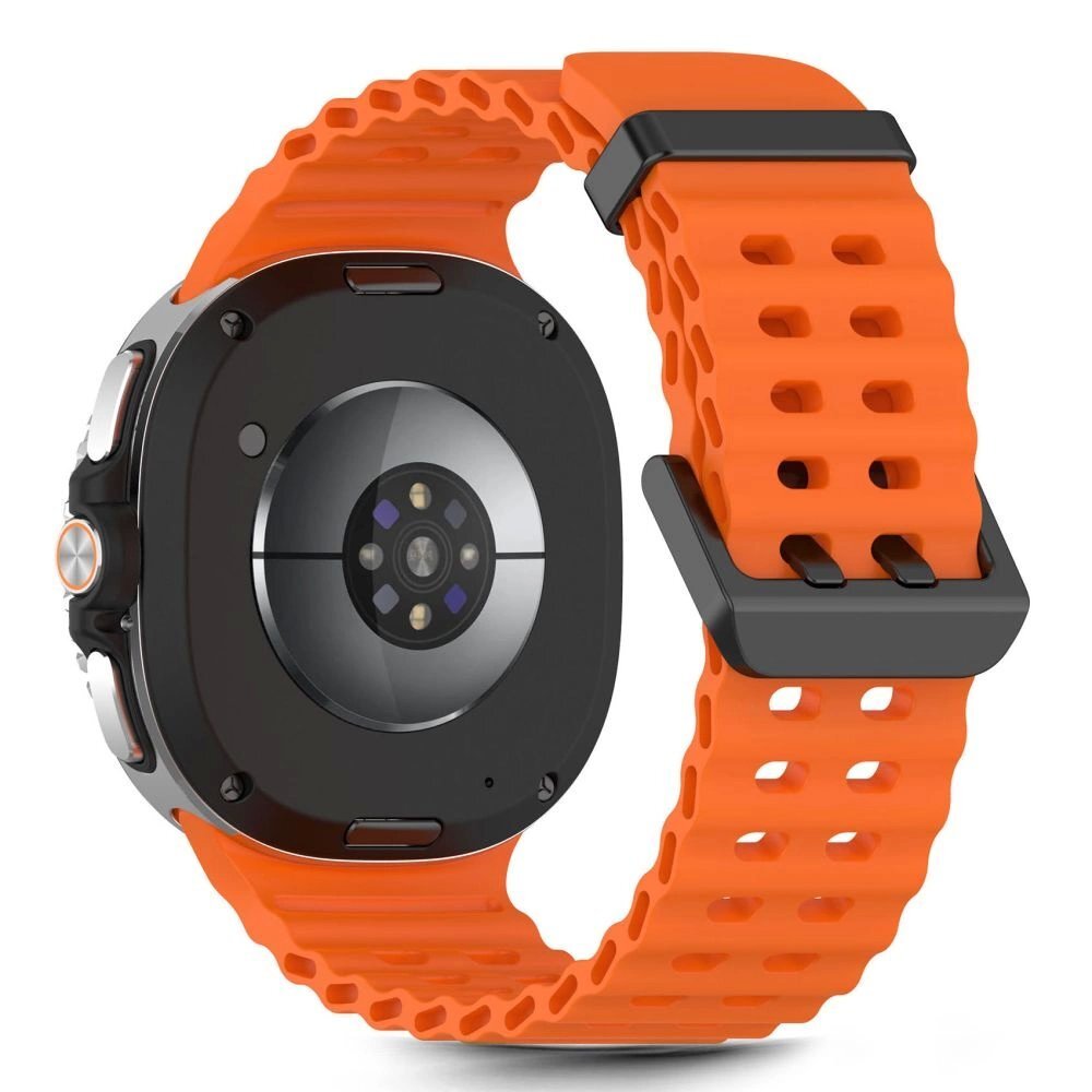 Samsung Galaxy Watch 40/44/46 mm Tech-Protect IconBand Pro dirželis – oranžinis 2 Samsung Galaxy Watch 40/44/46 mm Tech-Protect IconBand Pro dirželis – oranžinis 2