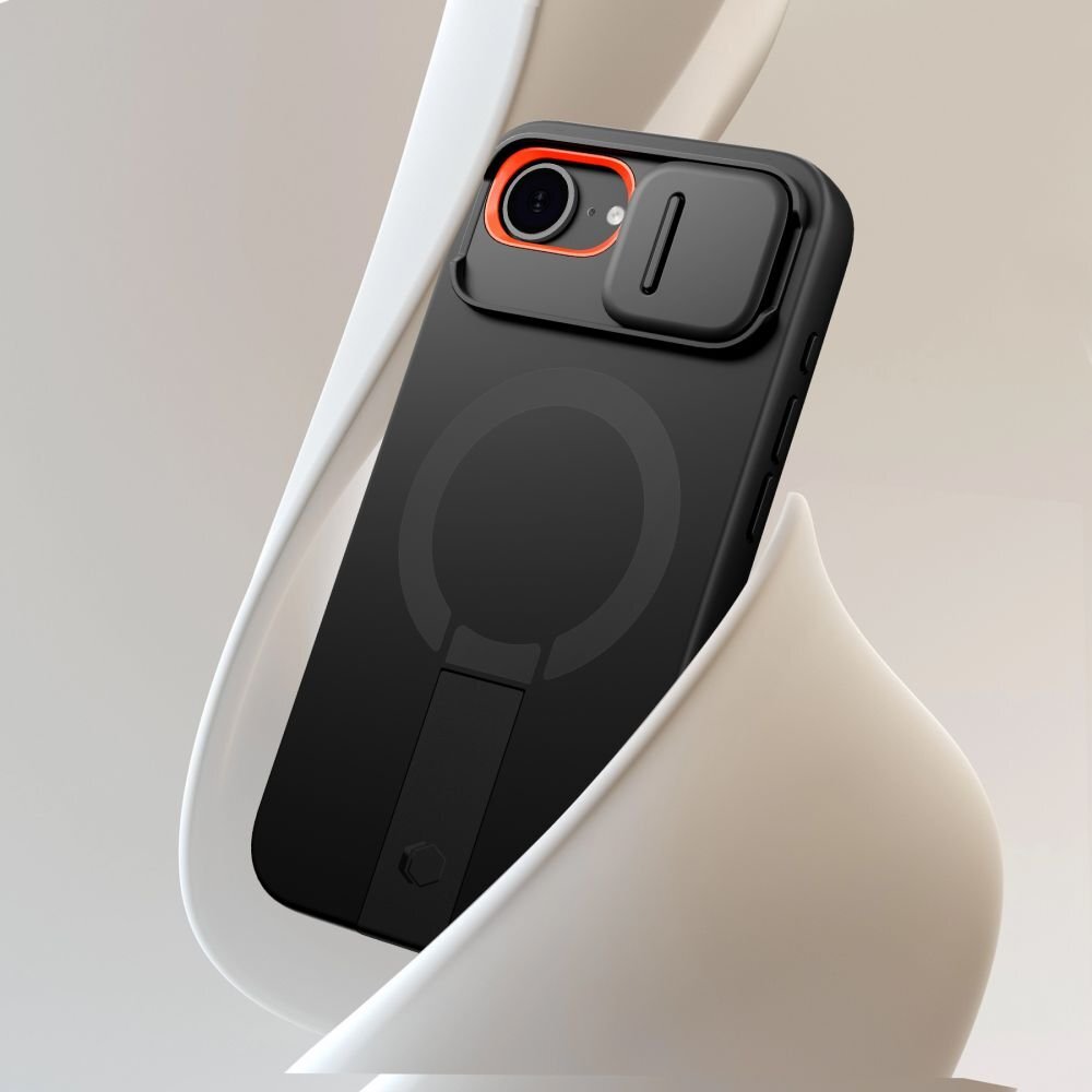 iPhone 16e dėklas Tech-Protect Kevlar Aura su MagSafe – juodas 1 iPhone 16e dėklas Tech-Protect Kevlar Aura su MagSafe – juodas 1