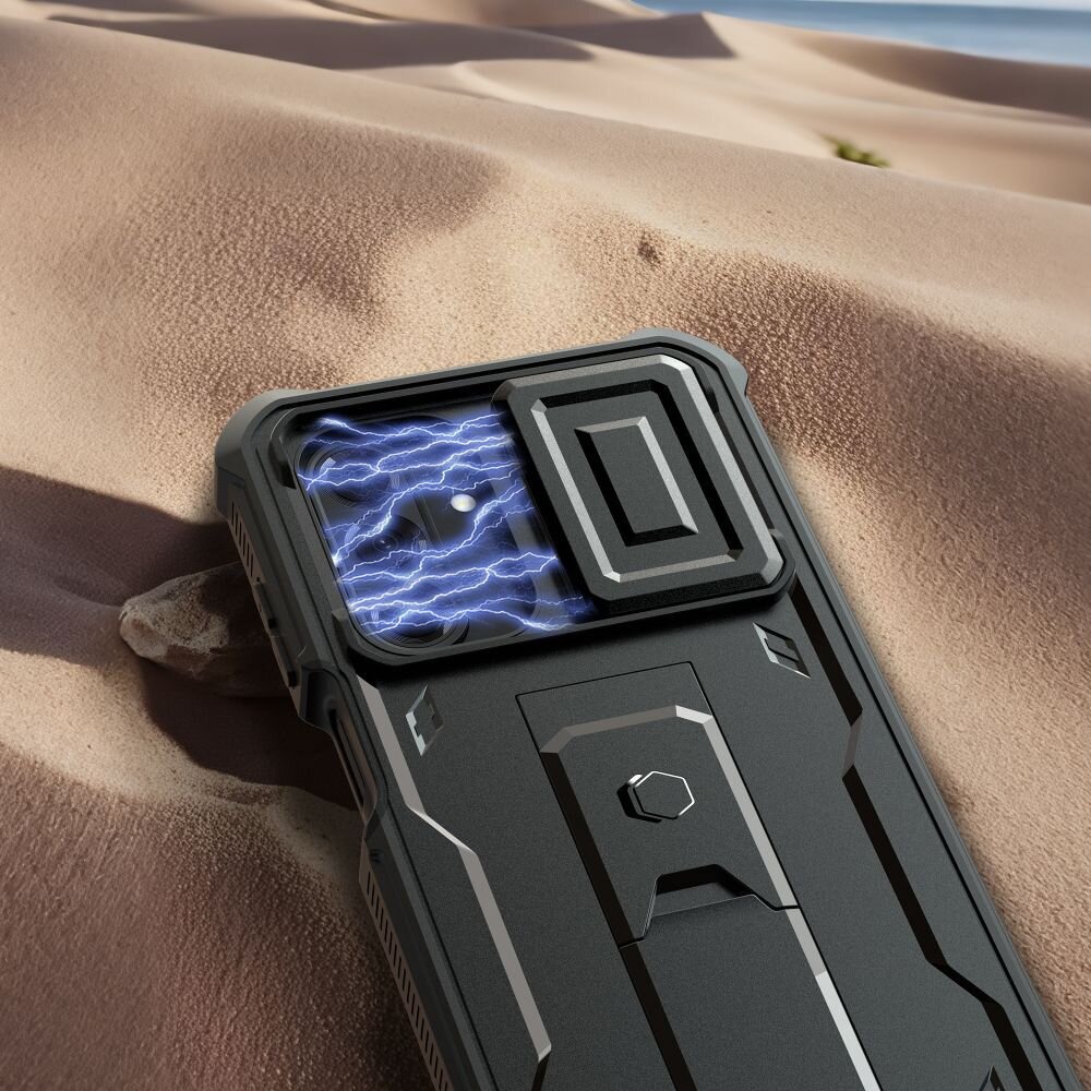 Samsung Galaxy A17 4G / 5G Tech-Protect Kevlar Cam+ dėklas – juodas 1 Samsung Galaxy A17 4G / 5G Tech-Protect Kevlar Cam+ dėklas – juodas 1