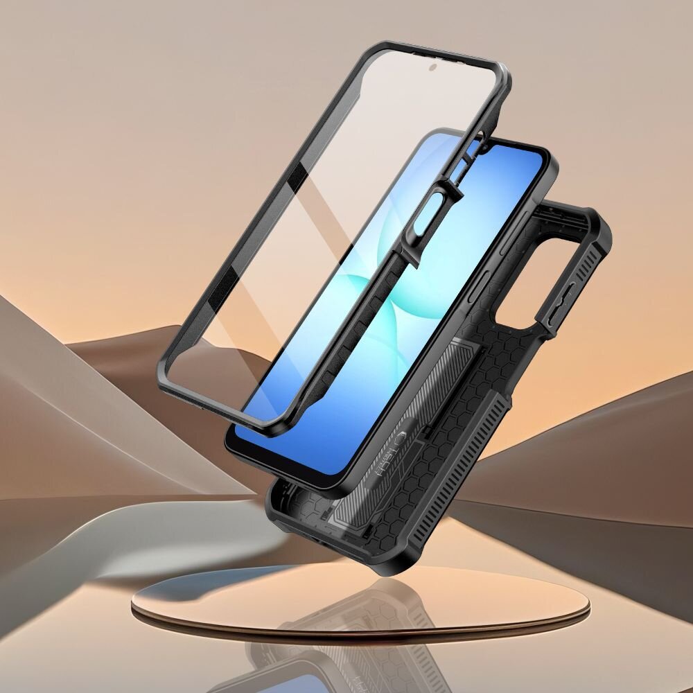 Samsung Galaxy A17 4G / 5G Tech-Protect Kevlar Cam+ dėklas – juodas 3