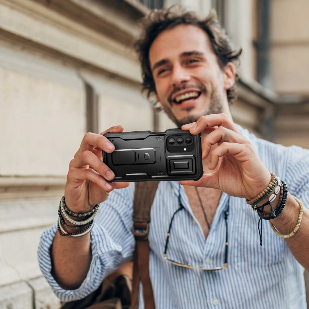 Samsung Galaxy A26 5G – Tech-Protect Kevlar Cam+ dėklas - Juodas 6