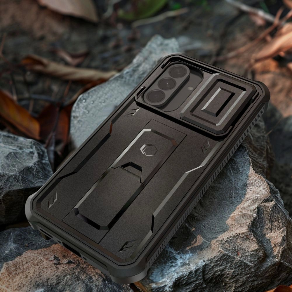 Tech-Protect Kevlar Cam+ Dėklas skirtas Samsung Galaxy A56 5G - Juodas 5