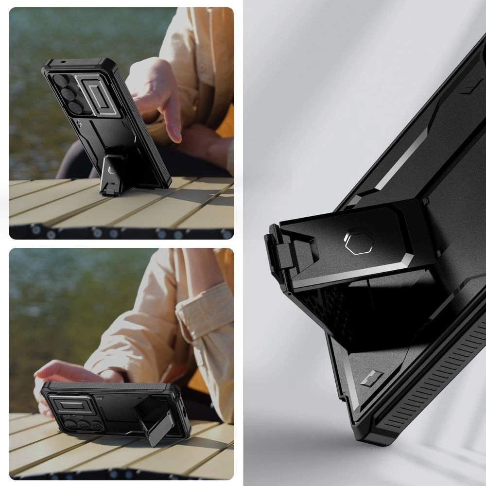 Tech-Protect Kevlar Cam+ Dėklas skirtas Samsung Galaxy S25 Ultra - Juodas 2 Tech-Protect Kevlar Cam+ Dėklas skirtas Samsung Galaxy S25 Ultra - Juodas 2