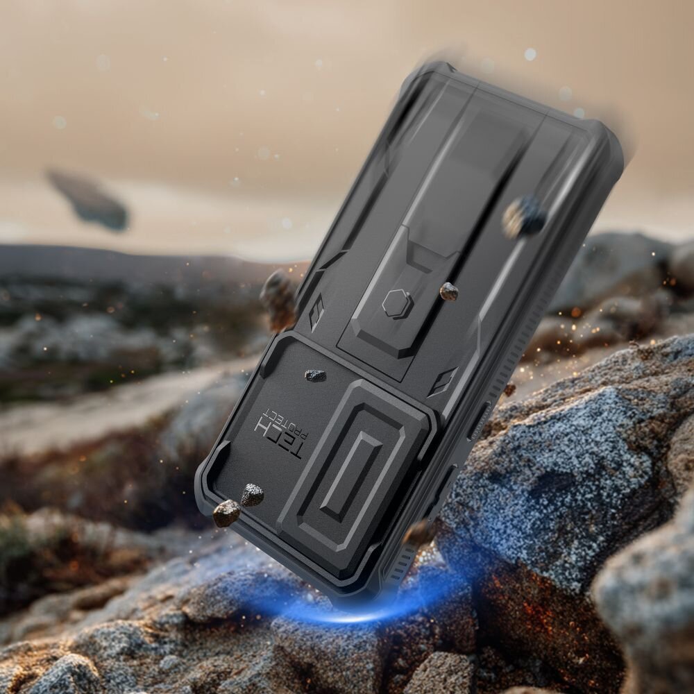 Samsung Galaxy S26 Tech-Protect Kevlar Cam+ dėklas – juodas 5 Samsung Galaxy S26 Tech-Protect Kevlar Cam+ dėklas – juodas 5