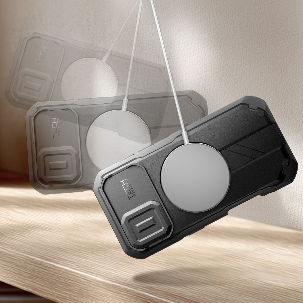 iPhone 17 dėklas Tech-Protect Kevlar su MagSafe – juodas 3 iPhone 17 dėklas Tech-Protect Kevlar su MagSafe – juodas 3