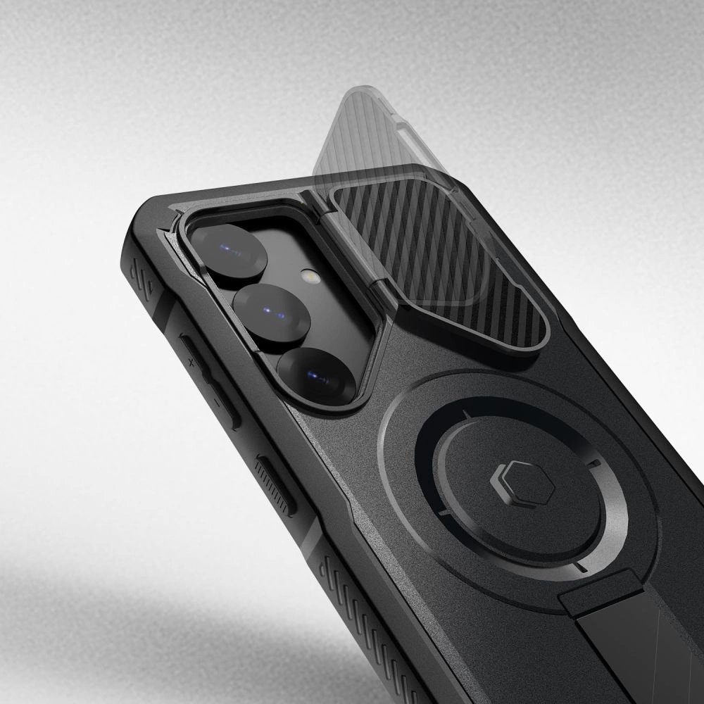 Tech-Protect Kevlar MagSafe+ Dėklas skirtas Samsung Galaxy S25 - Juodas 1 Tech-Protect Kevlar MagSafe+ Dėklas skirtas Samsung Galaxy S25 - Juodas 1