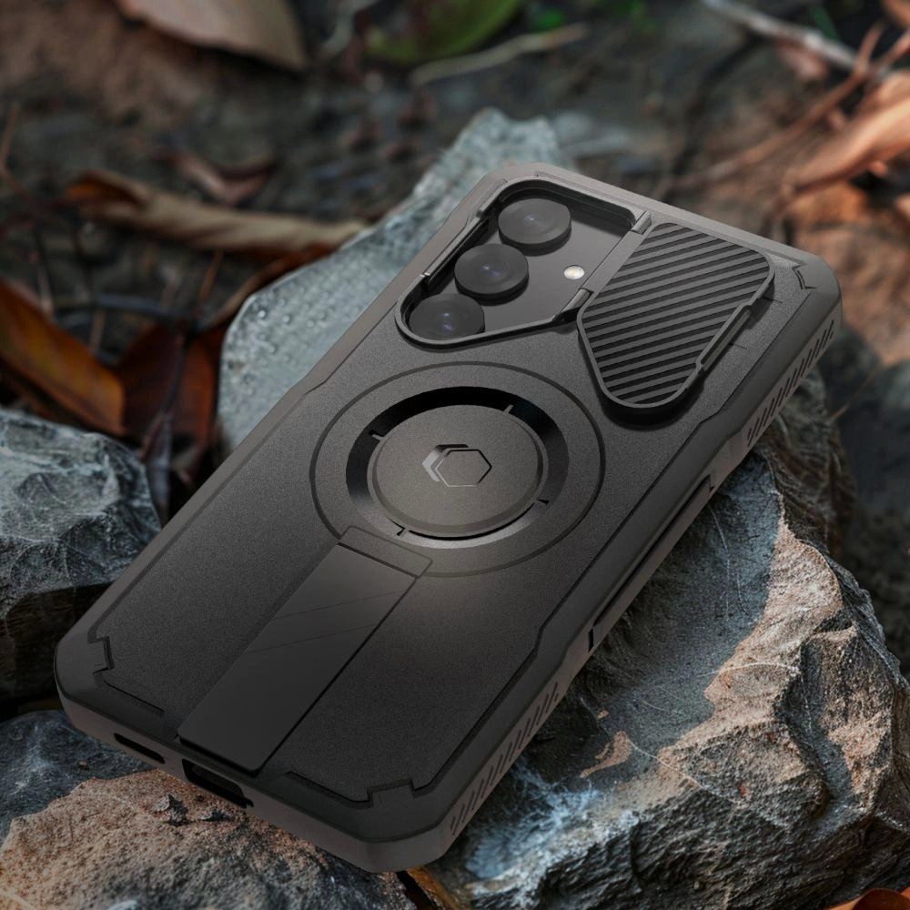 Tech-Protect Kevlar MagSafe+ Dėklas skirtas Samsung Galaxy S25 - Juodas 5