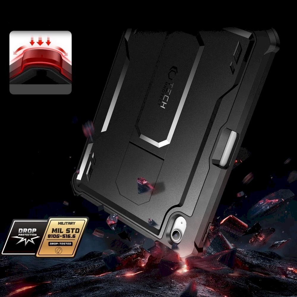 Tech-Protect Kevlar Pro Dėklas iPad 10.9 2022 - Juodas 3 Tech-Protect Kevlar Pro Dėklas iPad 10.9 2022 - Juodas 3
