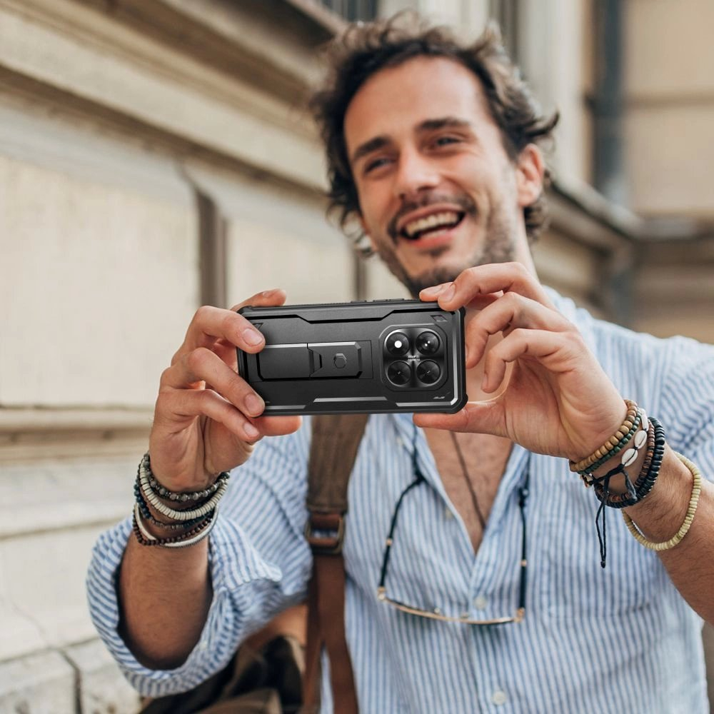 Xiaomi Redmi Note 14 Pro 5G / Poco X7 5G – Tech-Protect Kevlar Pro dėklas - Juodas 6 Xiaomi Redmi Note 14 Pro 5G / Poco X7 5G – Tech-Protect Kevlar Pro dėklas - Juodas 6