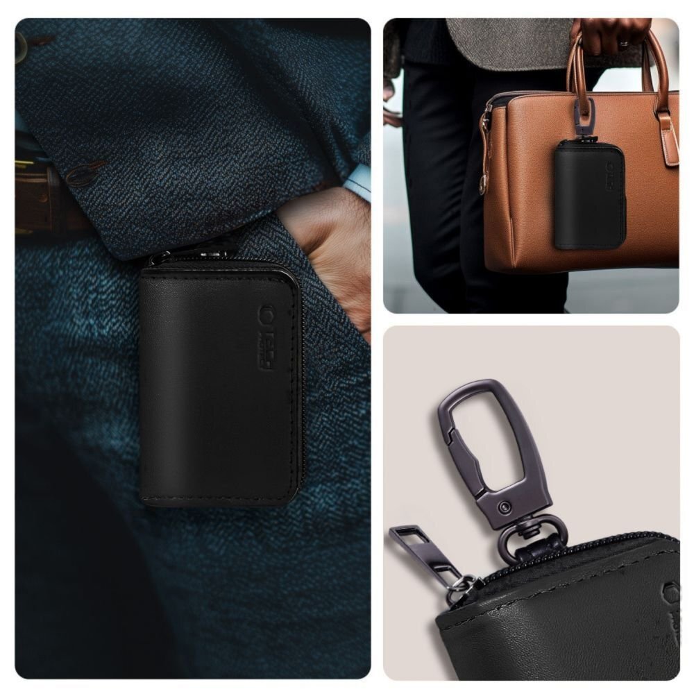 Tech-Protect KLR300 RFID Blokuojantis automobilio raktų dėklas – juodas 5 Tech-Protect KLR300 RFID Blokuojantis automobilio raktų dėklas – juodas 5