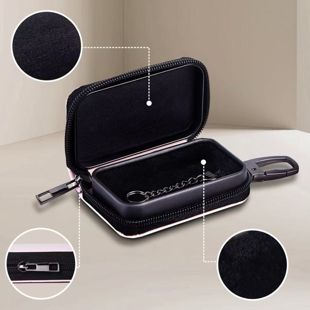 Tech-Protect KLR300 RFID Blokuojantis automobilio raktų dėklas – rožinis 5