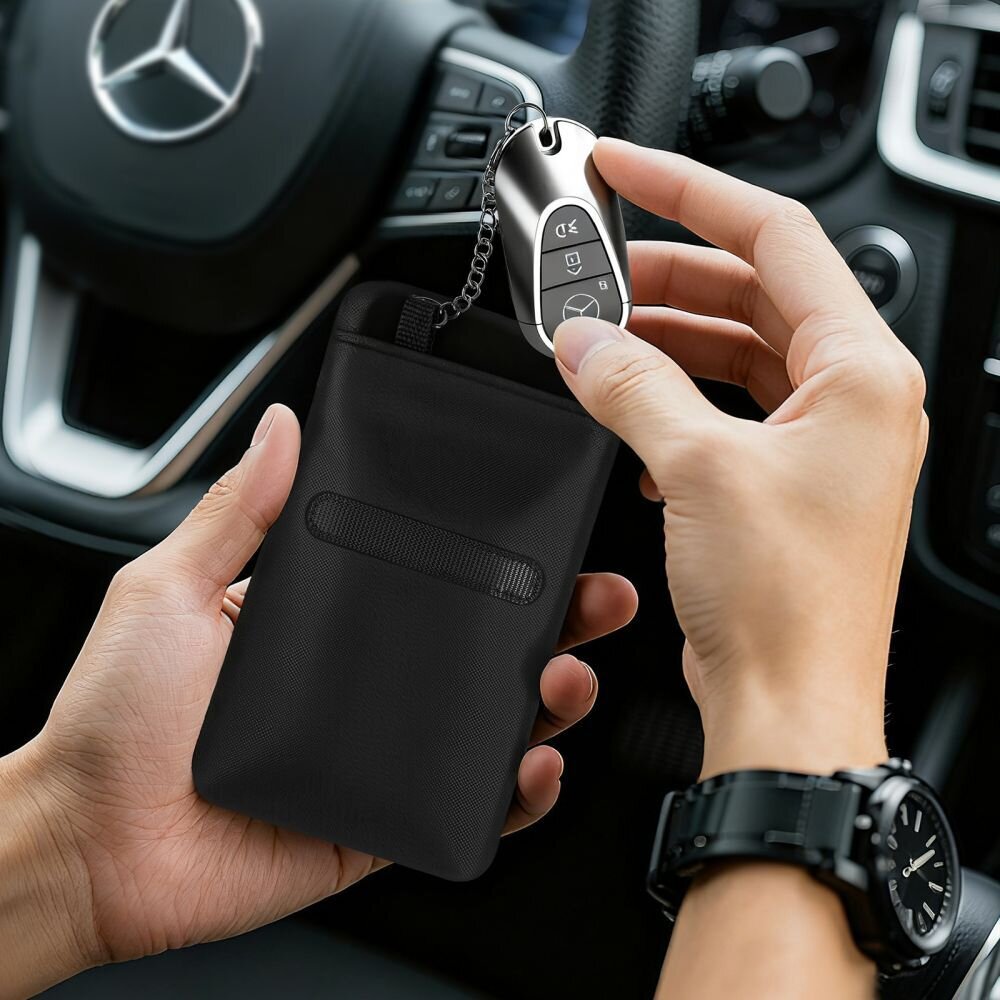 Tech-Protect KLR400 apsauginis automobilio raktų dėklas nuo vagystės – juodas 6