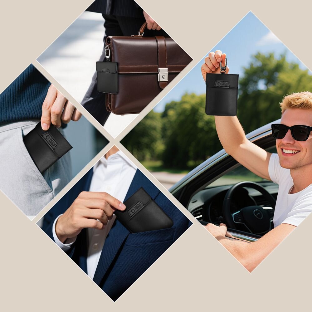 Tech-Protect KLR400 apsauginis automobilio raktų dėklas nuo vagystės – juodas 8