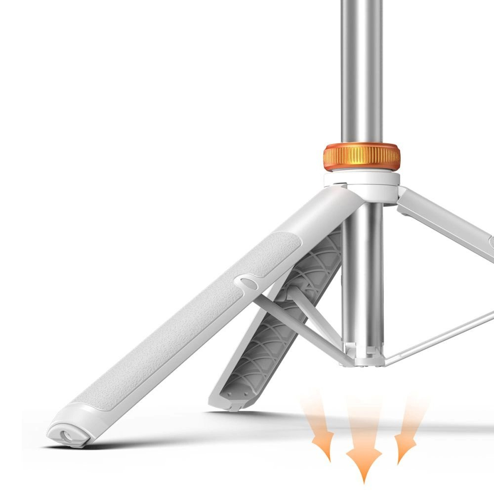 Tech-Protect L03S Bluetooth Asmenukių lazda remote control, tripod up to 148cm 180 head - baltas 3 Tech-Protect L03S Bluetooth Asmenukių lazda remote control, tripod up to 148cm 180 head - baltas 3