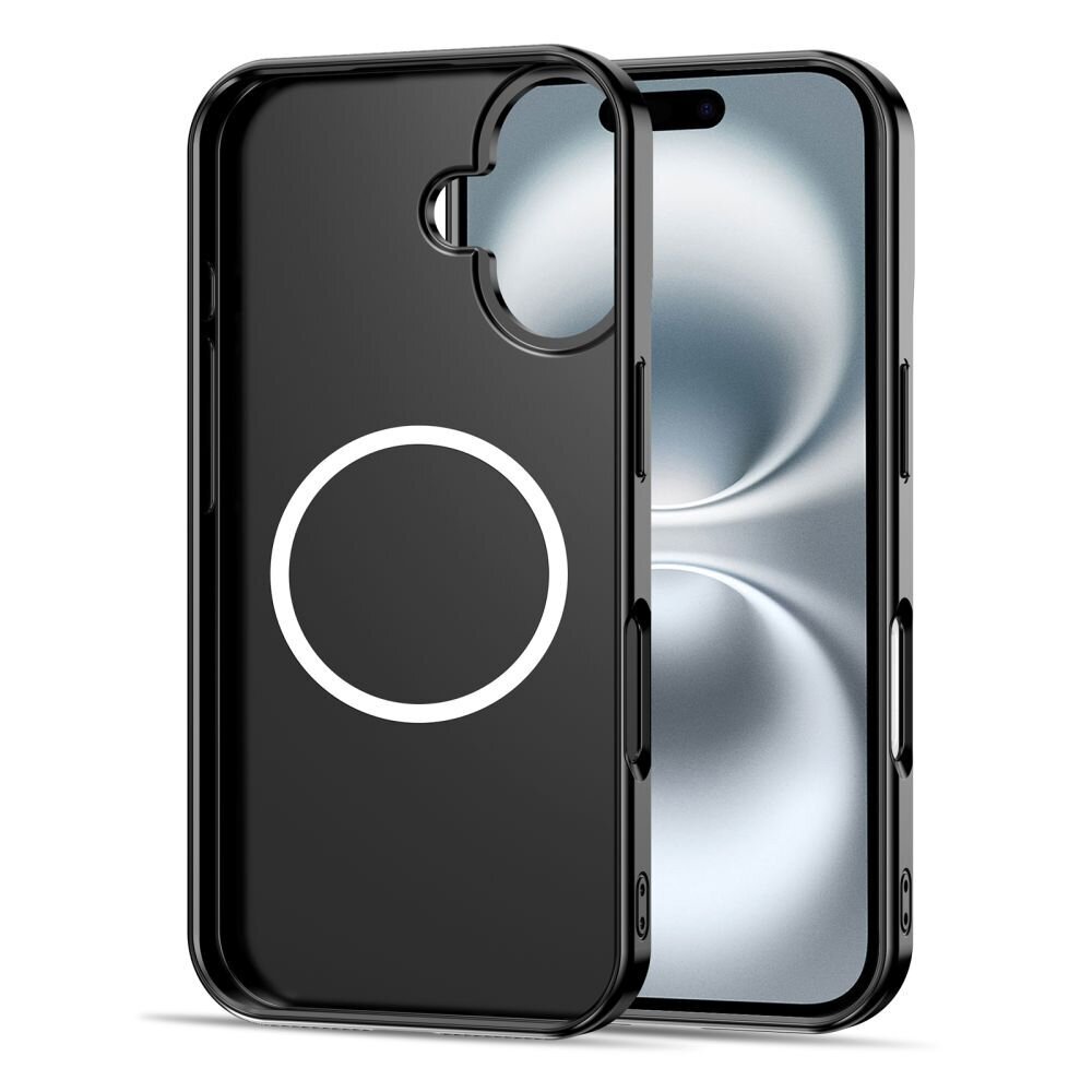 iPhone 16 Tech-Protect Lamano MagSafe dėklas – rudas / violetinis 3