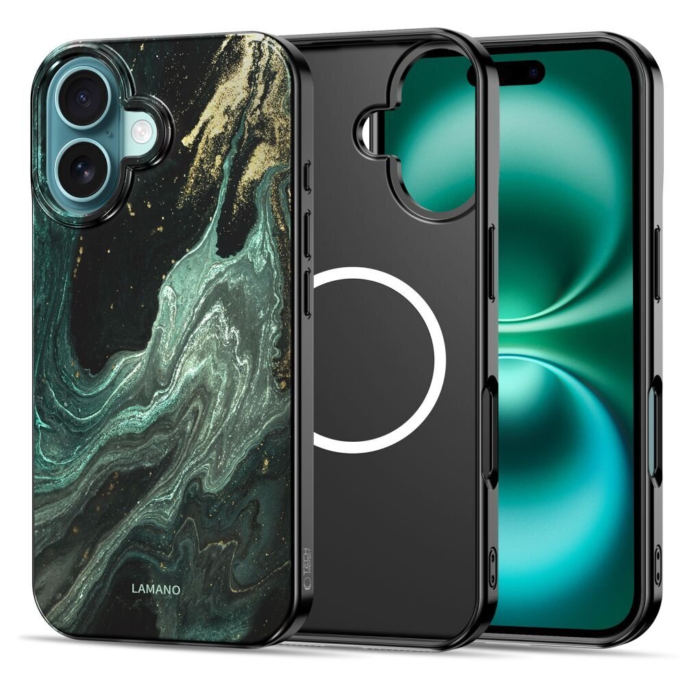 Iphone 16e / Iphone 17e / 17e Tech-Protect Lamano MagSafe dėklas – daugiaspalvis 2 Iphone 16e / Iphone 17e / 17e Tech-Protect Lamano MagSafe dėklas – daugiaspalvis 2