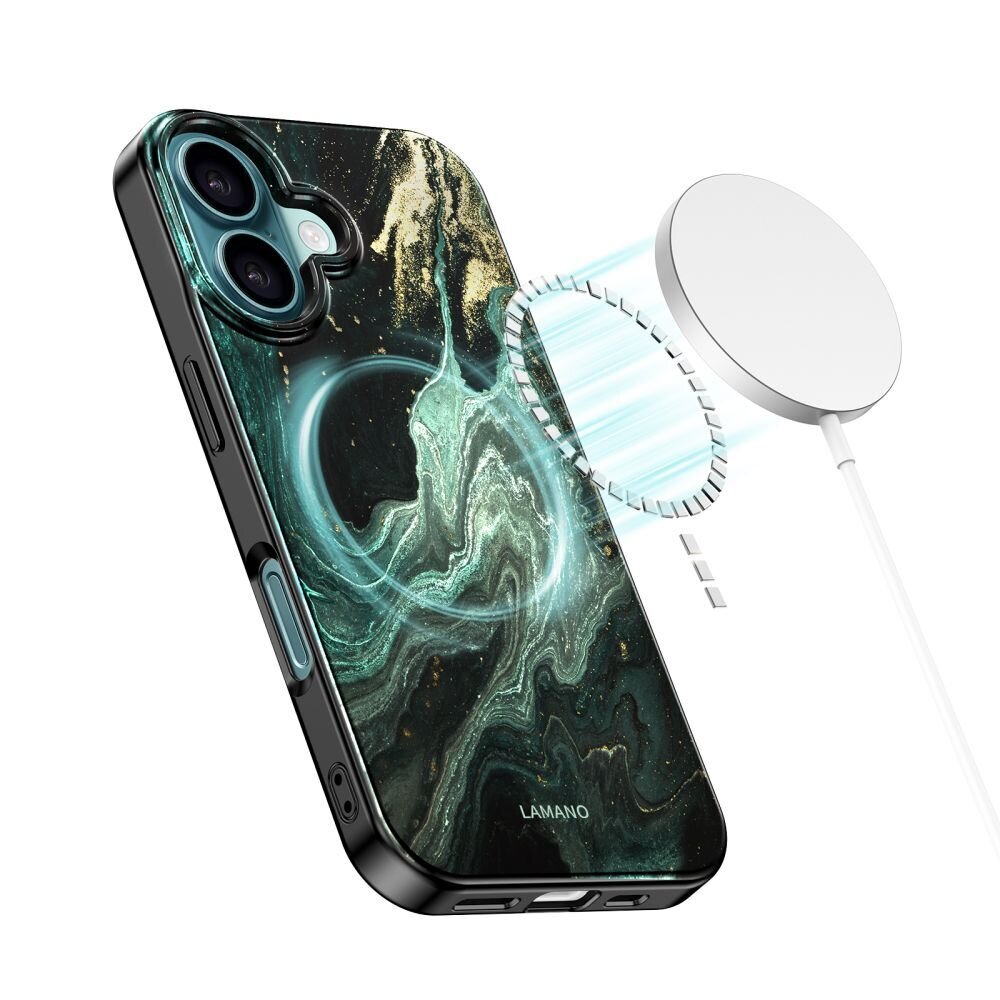 Iphone 16e / Iphone 17e / 17e Tech-Protect Lamano MagSafe dėklas – daugiaspalvis 4