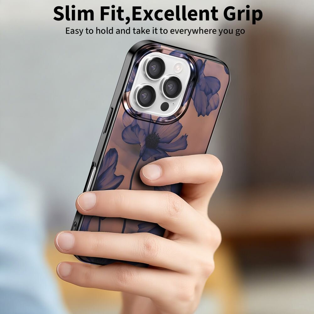 iPhone 16 Pro Max Tech-Protect Lamano MagSafe dėklas – rudas / violetinis 5 iPhone 16 Pro Max Tech-Protect Lamano MagSafe dėklas – rudas / violetinis 5