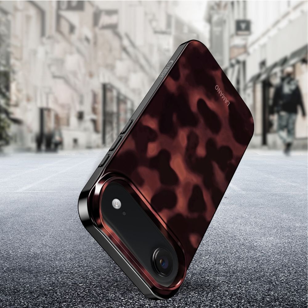 iPhone Air Tech-Protect Lamano MagSafe dėklas – juodas ir raudonas 5