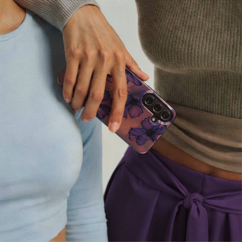 Samsung Galaxy S26 Tech-Protect Lamano MagSafe dėklas – rudas ir violetinis 5 Samsung Galaxy S26 Tech-Protect Lamano MagSafe dėklas – rudas ir violetinis 5