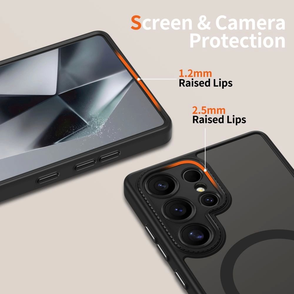 Tech-Protect MagCam MagSafe Dėklas Samsung Galaxy S25 Ultra - Juodas 3 Tech-Protect MagCam MagSafe Dėklas Samsung Galaxy S25 Ultra - Juodas 3