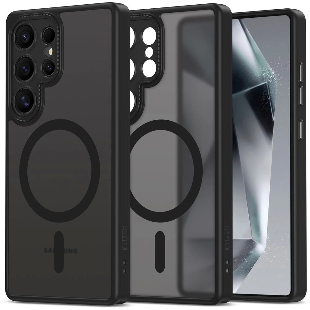 Tech-Protect MagCam MagSafe Dėklas Samsung Galaxy S25 Ultra - Juodas Tech-Protect MagCam MagSafe Dėklas Samsung Galaxy S25 Ultra - Juodas