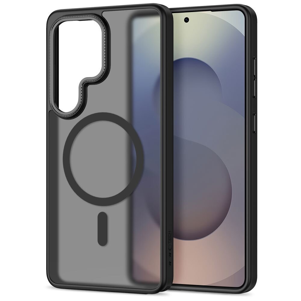 Samsung Galaxy S26 Ultra Tech-Protect MagCam MagSafe dėklas – matinė juoda 1