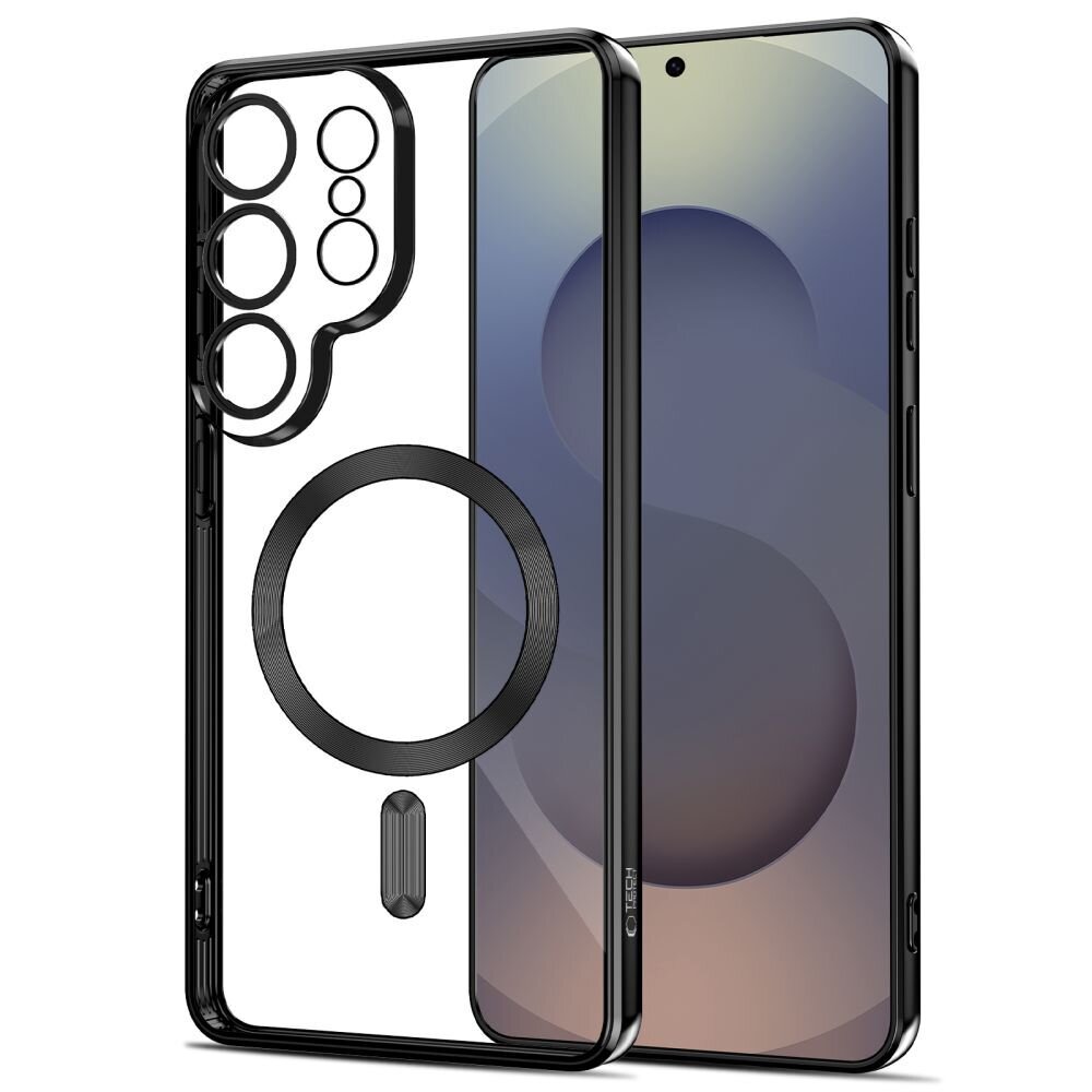 Samsung Galaxy S26 Ultra Tech-Protect MagFlex dėklas – juodas skaidrus 1