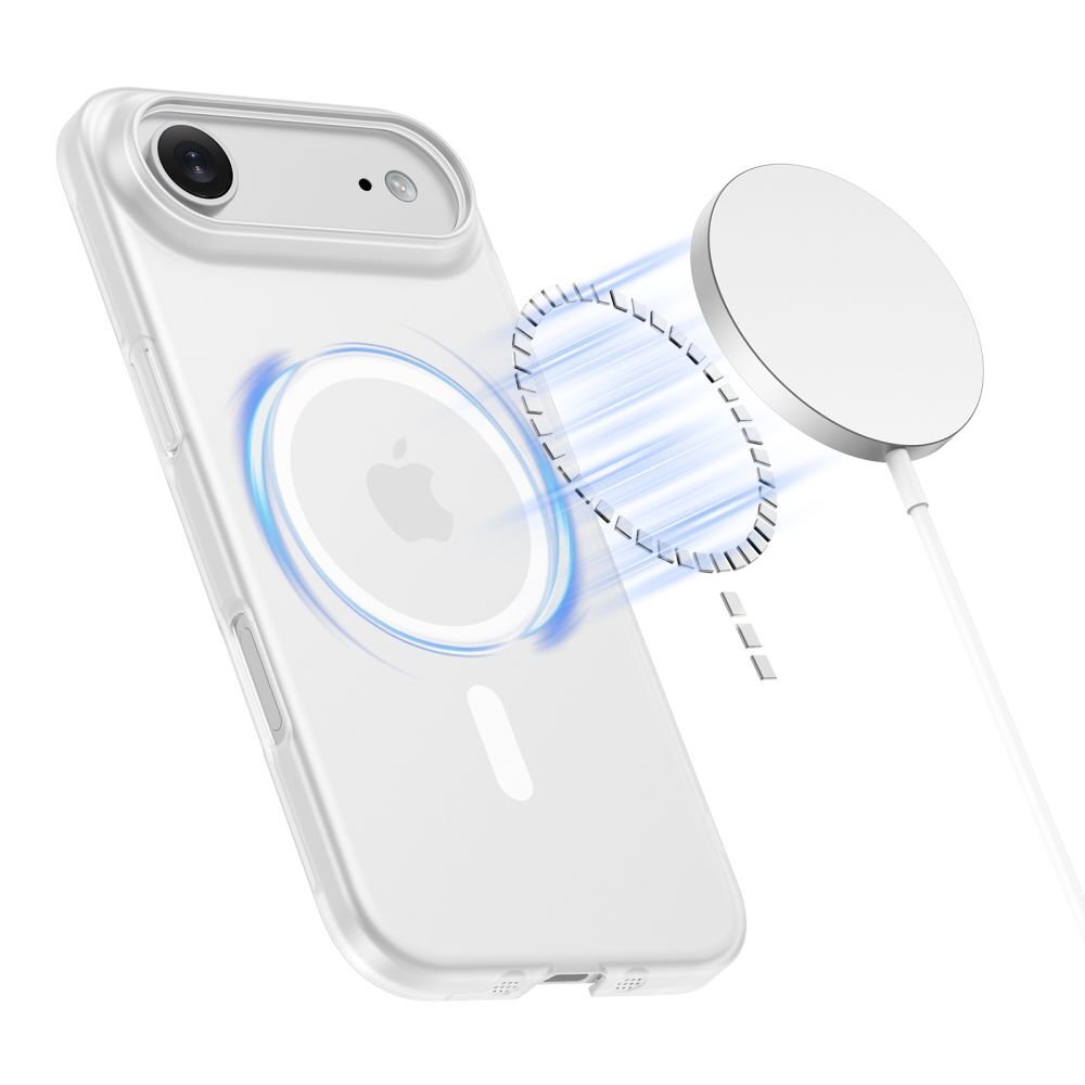 iPhone 17 Air dėklas Tech-Protect MagFlex su MagSafe – matinės skaidrios spalvos 1 iPhone 17 Air dėklas Tech-Protect MagFlex su MagSafe – matinės skaidrios spalvos 1