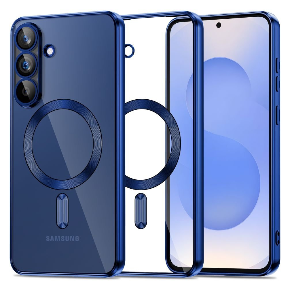 Samsung Galaxy S25 FE Tech-Protect MagFlex MagSafe dėklas – tamsiai mėlynas Samsung Galaxy S25 FE Tech-Protect MagFlex MagSafe dėklas – tamsiai mėlynas