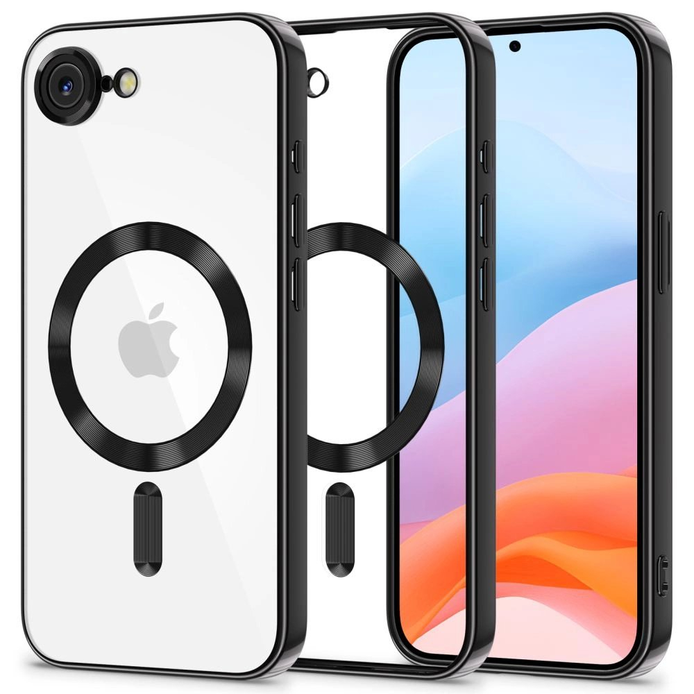 Tech-Protect MagFlex MagSafe dėklas iPhone 16E - permatomas Tech-Protect MagFlex MagSafe dėklas iPhone 16E - permatomas