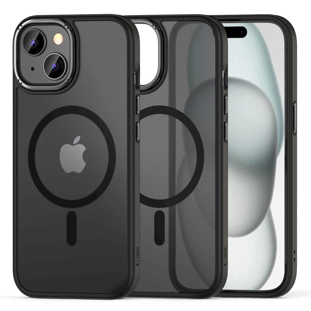 Tech-Protect MagMat 2 MagSafe Dėklas iPhone 15 - matte Juodas Tech-Protect MagMat 2 MagSafe Dėklas iPhone 15 - matte Juodas