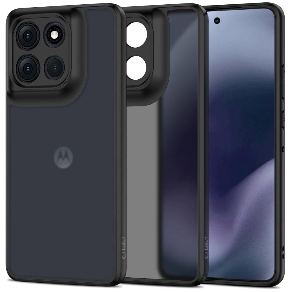 Motorola Moto G86 5G dėklas Tech-Protect MagMat – matinės juodos