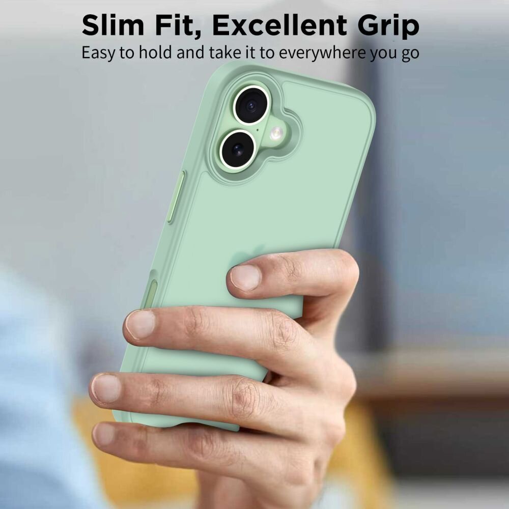 iPhone 17 Tech-Protect MagMat dėklas – žalias 5 iPhone 17 Tech-Protect MagMat dėklas – žalias 5