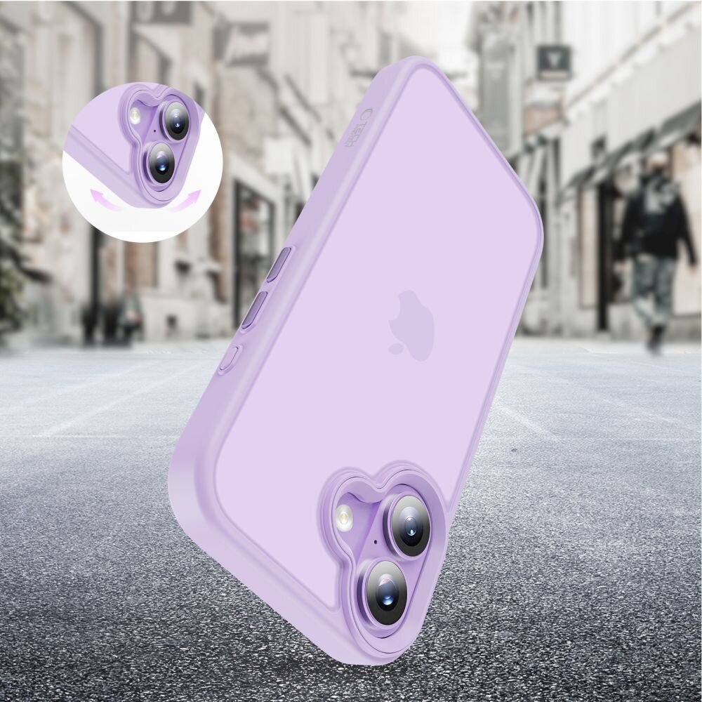 iPhone 17 Tech-Protect MagMat dėklas – violetinis 4 iPhone 17 Tech-Protect MagMat dėklas – violetinis 4