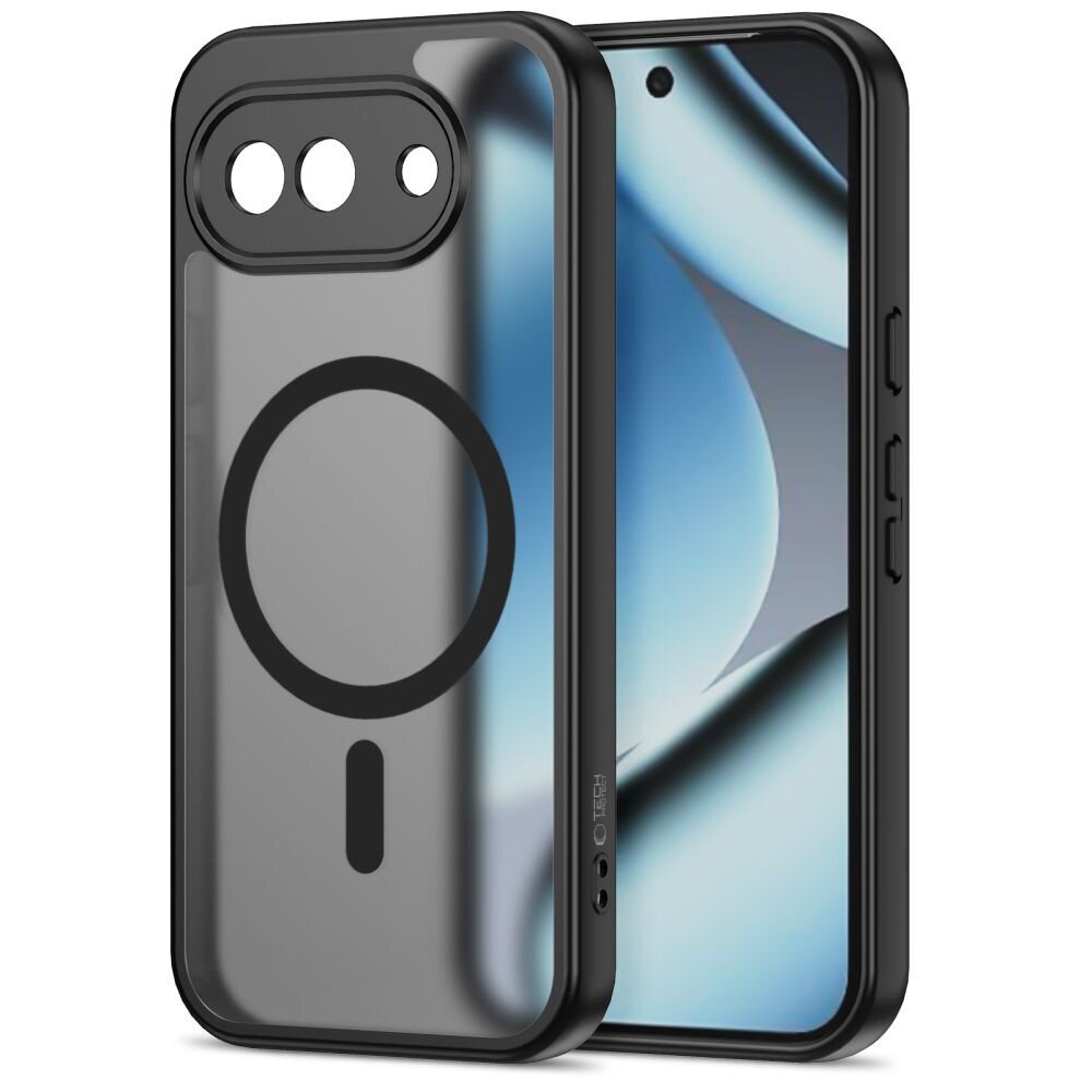 Google Pixel 10A Tech-Protect Magmat MagSafe dėklas – pusiau skaidrus 1 Google Pixel 10A Tech-Protect Magmat MagSafe dėklas – pusiau skaidrus 1