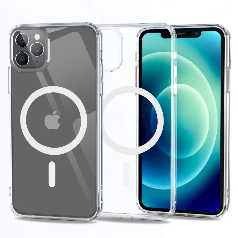 Tech-Protect MagMat MagSafe Dėklas iPhone 11 Pro - Permatomas Tech-Protect MagMat MagSafe Dėklas iPhone 11 Pro - Permatomas