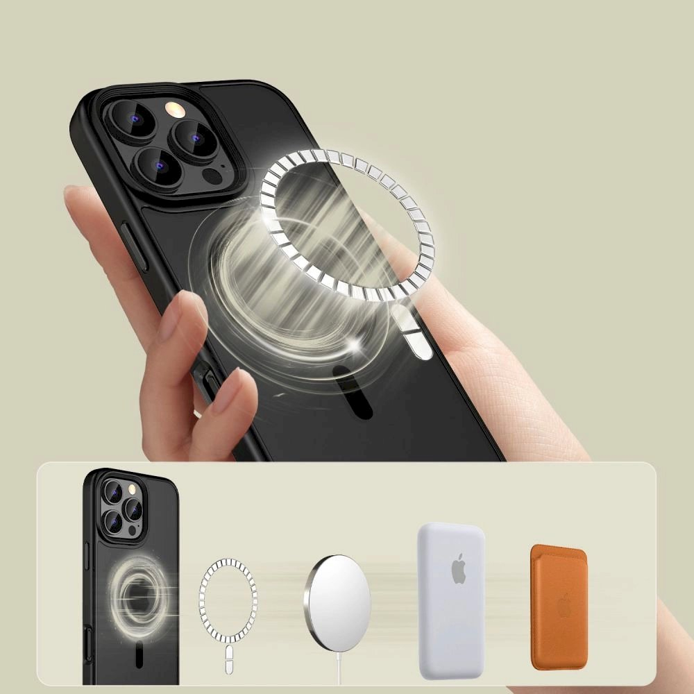 Tech-Protect MagMat MagSafe Dėklas iPhone 16 Pro Max - Juodas 2 Tech-Protect MagMat MagSafe Dėklas iPhone 16 Pro Max - Juodas 2