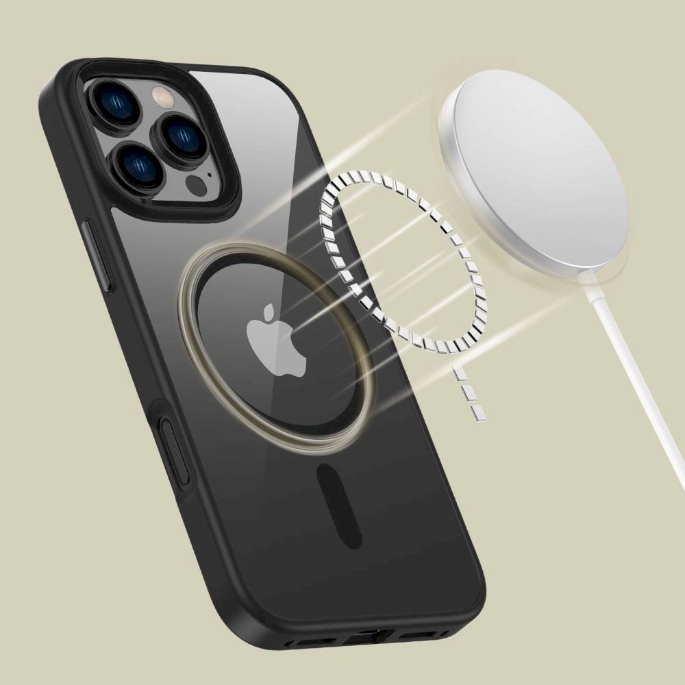 Tech-Protect MagMat MagSafe Dėklas iPhone 16 Pro Max - Skaidrus 3 Tech-Protect MagMat MagSafe Dėklas iPhone 16 Pro Max - Skaidrus 3