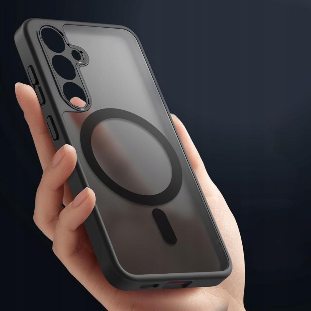 Nothing Phone 3A Pro dėklas Tech-Protect MagMat, MagSafe – matinės juodos 1 Nothing Phone 3A Pro dėklas Tech-Protect MagMat, MagSafe – matinės juodos 1