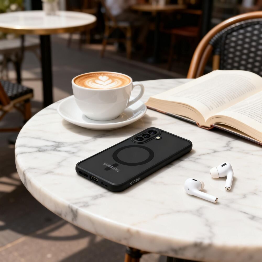 Samsung Galaxy A57 5G Tech-Protect Magmat MagSafe dėklas – pusiau skaidrus 5 Samsung Galaxy A57 5G Tech-Protect Magmat MagSafe dėklas – pusiau skaidrus 5