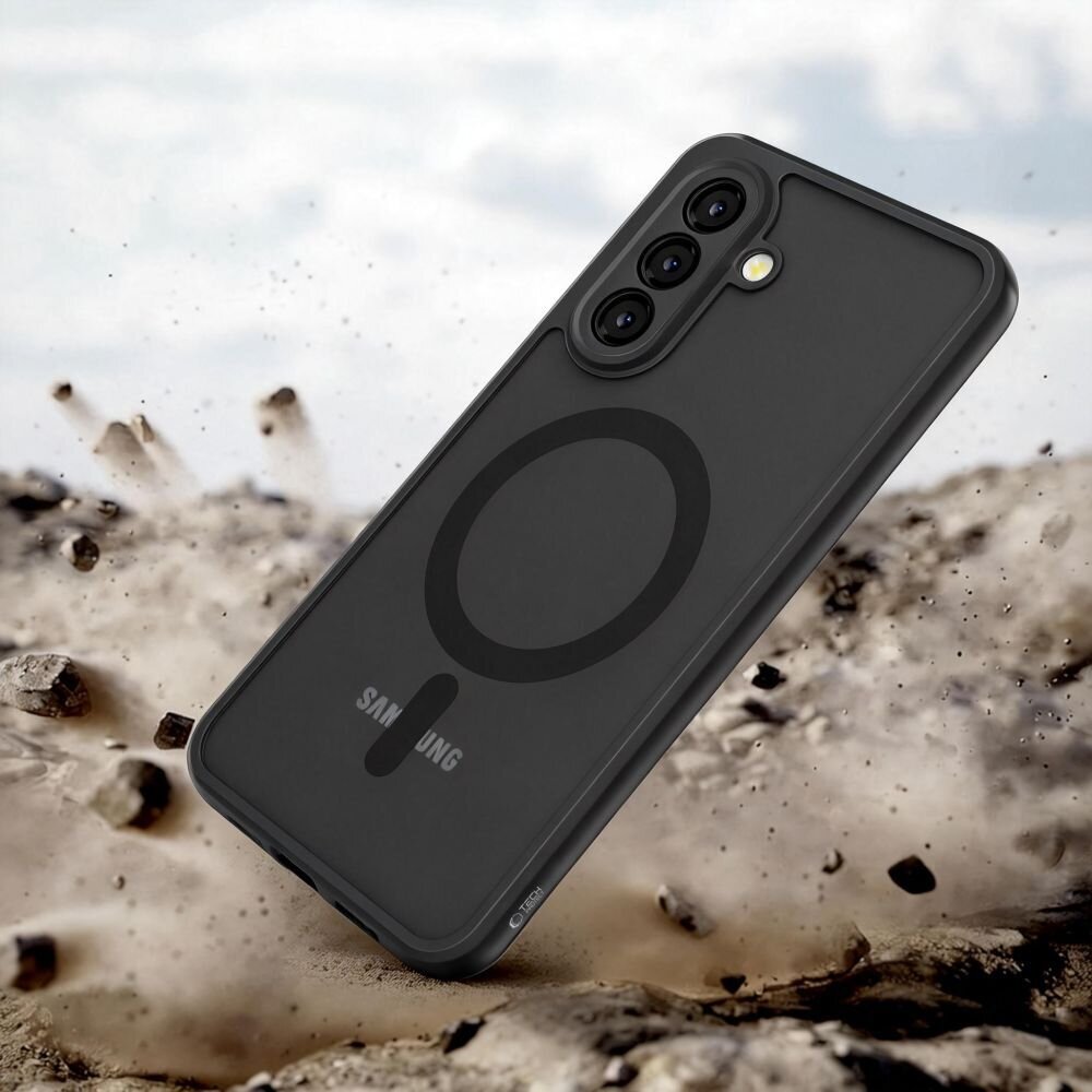 Samsung Galaxy A57 5G Tech-Protect Magmat MagSafe dėklas – pusiau skaidrus 6