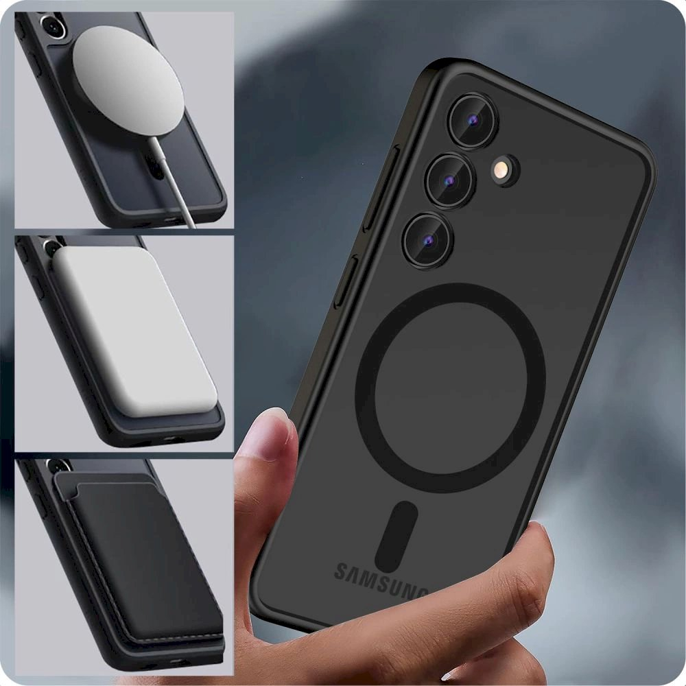 Tech-Protect MagMat MagSafe case for Samsung Galaxy S24 Ultra - matte black 1 Tech-Protect MagMat MagSafe case for Samsung Galaxy S24 Ultra - matte black 1