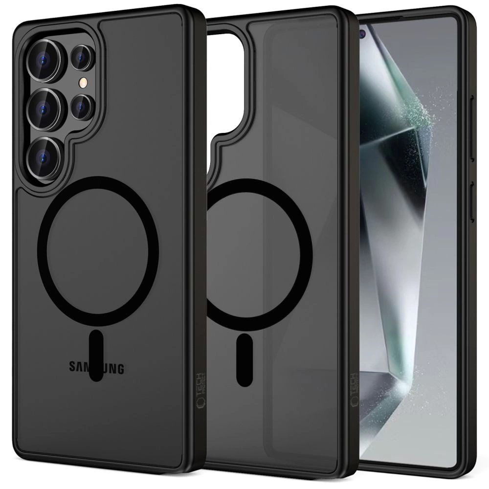 Tech-Protect MagMat MagSafe Dėklas Samsung Galaxy S25 Ultra - Juodas Tech-Protect MagMat MagSafe Dėklas Samsung Galaxy S25 Ultra - Juodas