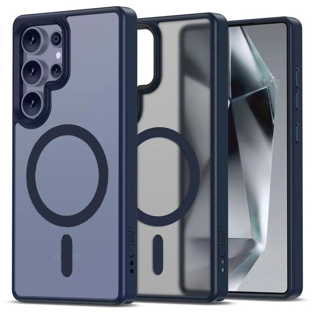 Samsung Galaxy S25 Ultra – Tech-Protect MagMat MagSafe dėklas - Skaidriai mėlynas Samsung Galaxy S25 Ultra – Tech-Protect MagMat MagSafe dėklas - Skaidriai mėlynas