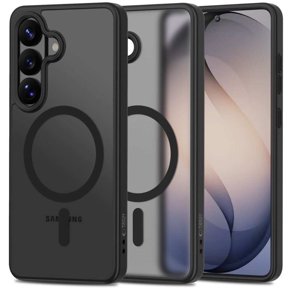 Samsung Galaxy S26+ Tech-Protect Magmat MagSafe dėklas – juodas