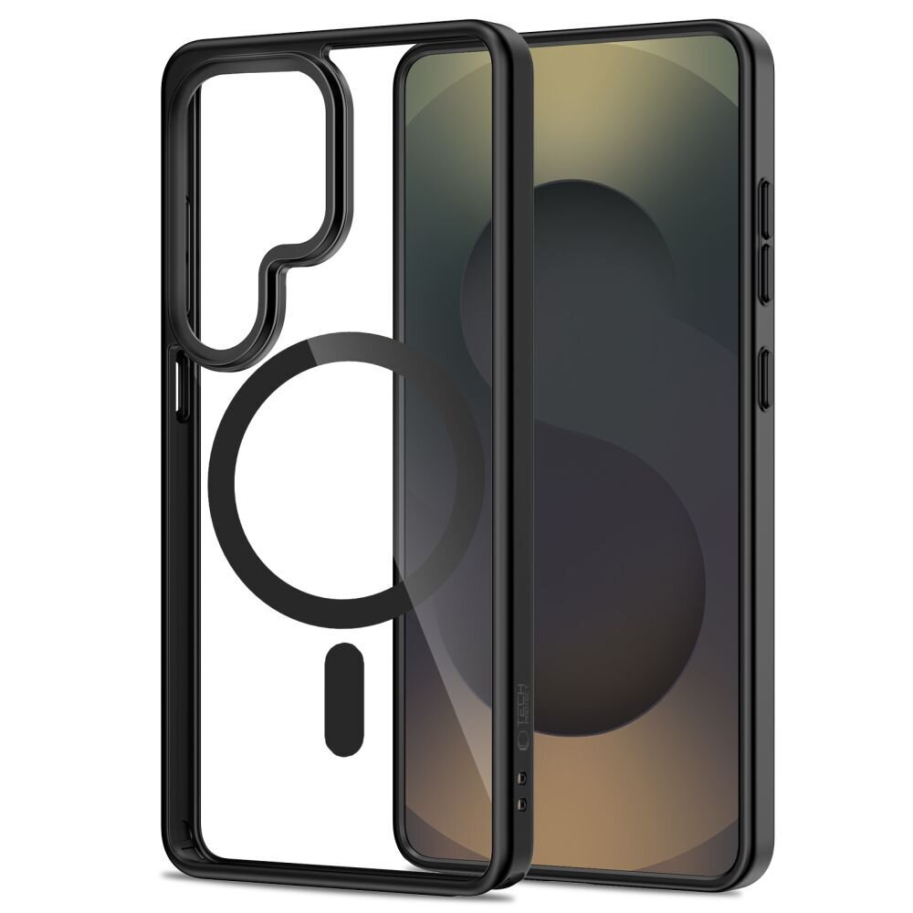 Samsung Galaxy S26 Ultra Tech-Protect Magmat MagSafe dėklas – juodas skaidrus 1 Samsung Galaxy S26 Ultra Tech-Protect Magmat MagSafe dėklas – juodas skaidrus 1