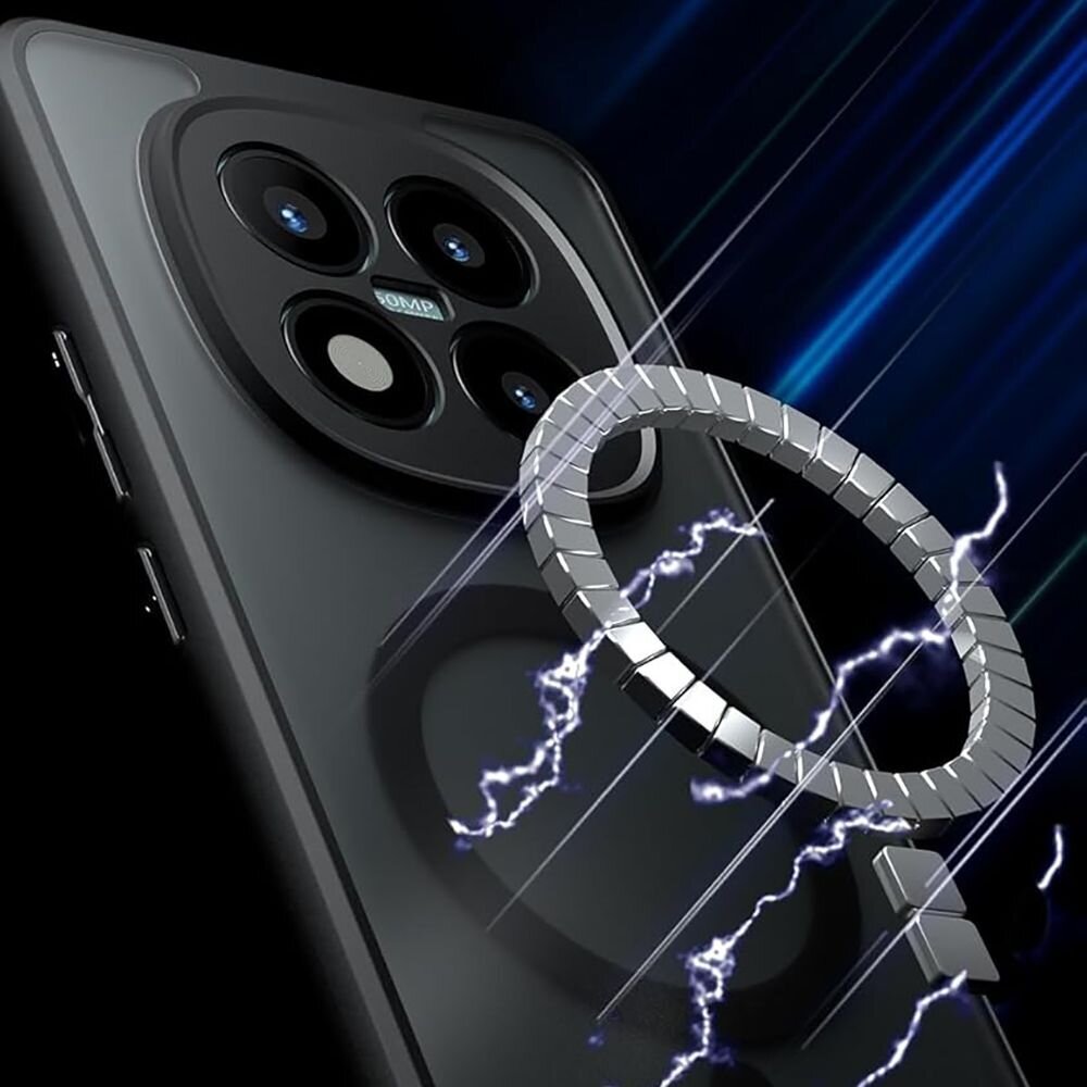 Xiaomi Poco M8 Pro / Redmi Note 15 Pro+ 5G Tech-Protect Magmat MagSafe dėklas – juodas 2 Xiaomi Poco M8 Pro / Redmi Note 15 Pro+ 5G Tech-Protect Magmat MagSafe dėklas – juodas 2