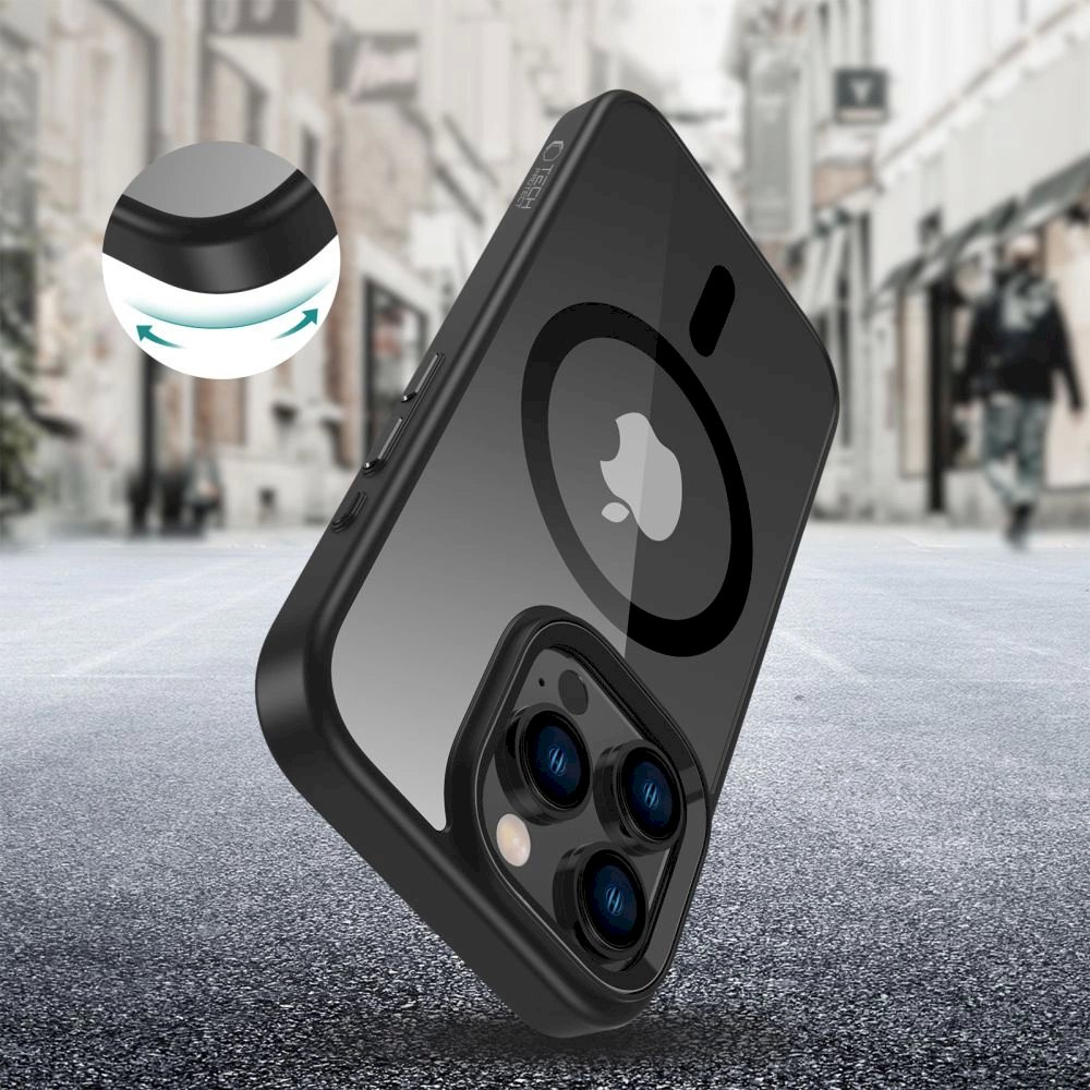 Tech-Protect MagMat MagSafe iPhone 16 Pro Dėklas - Skaidrus 2 Tech-Protect MagMat MagSafe iPhone 16 Pro Dėklas - Skaidrus 2