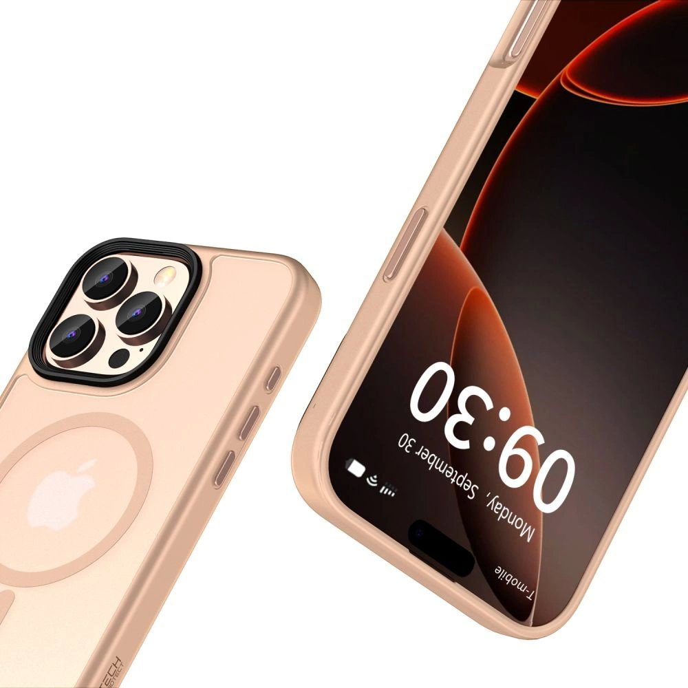 Tech-Protect MagMat MagSafe iPhone 16 Pro Max Dėklas - Rožinis 2 Tech-Protect MagMat MagSafe iPhone 16 Pro Max Dėklas - Rožinis 2